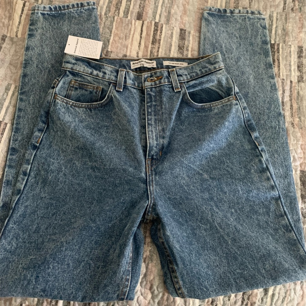 American Apparel Jeans ‘The High Waist Jean’